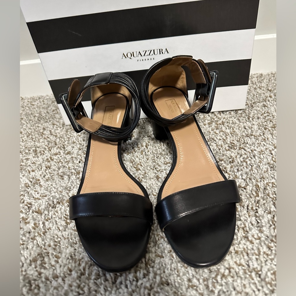 Aquazarra Casablanca sandal, black